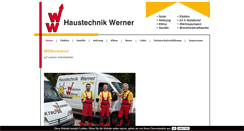 Desktop Screenshot of haustechnik-werner.de